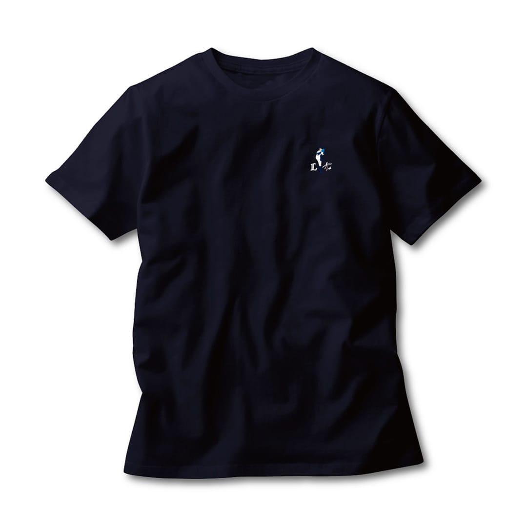 刺繍入りネイビーTシャツ 受注生産】プレイヤーズ刺繍グッズ2026 Tシャツ ネイビー(S #1 栗山 巧