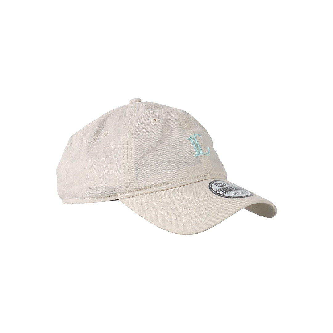 NEW ERA×LIONS 9TWENTY INITIAL COTTON FLAX BEIGE