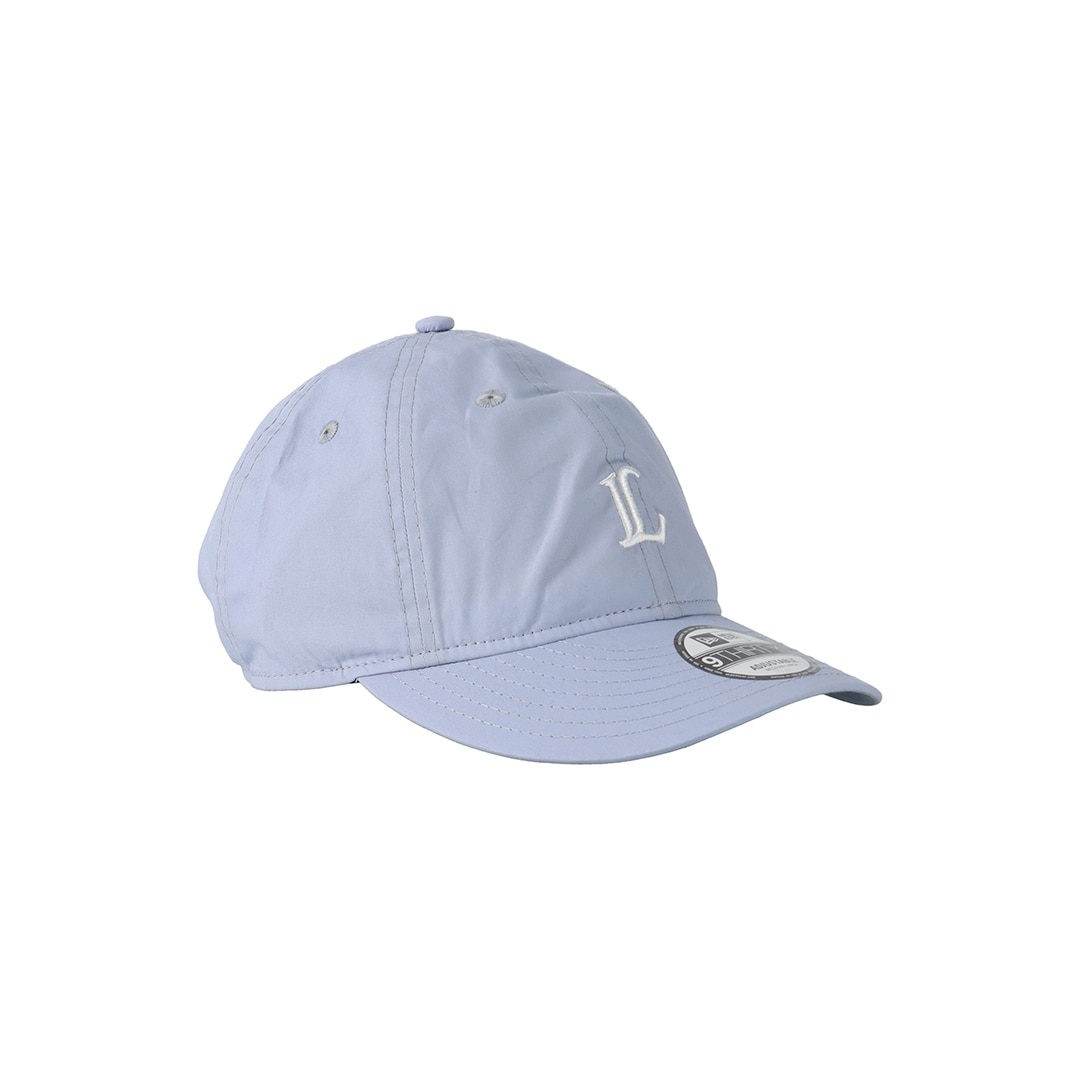 NEW ERA×LIONS 9THIRTY INITIAL TYPEWRITER SAX BLUE: キャップ