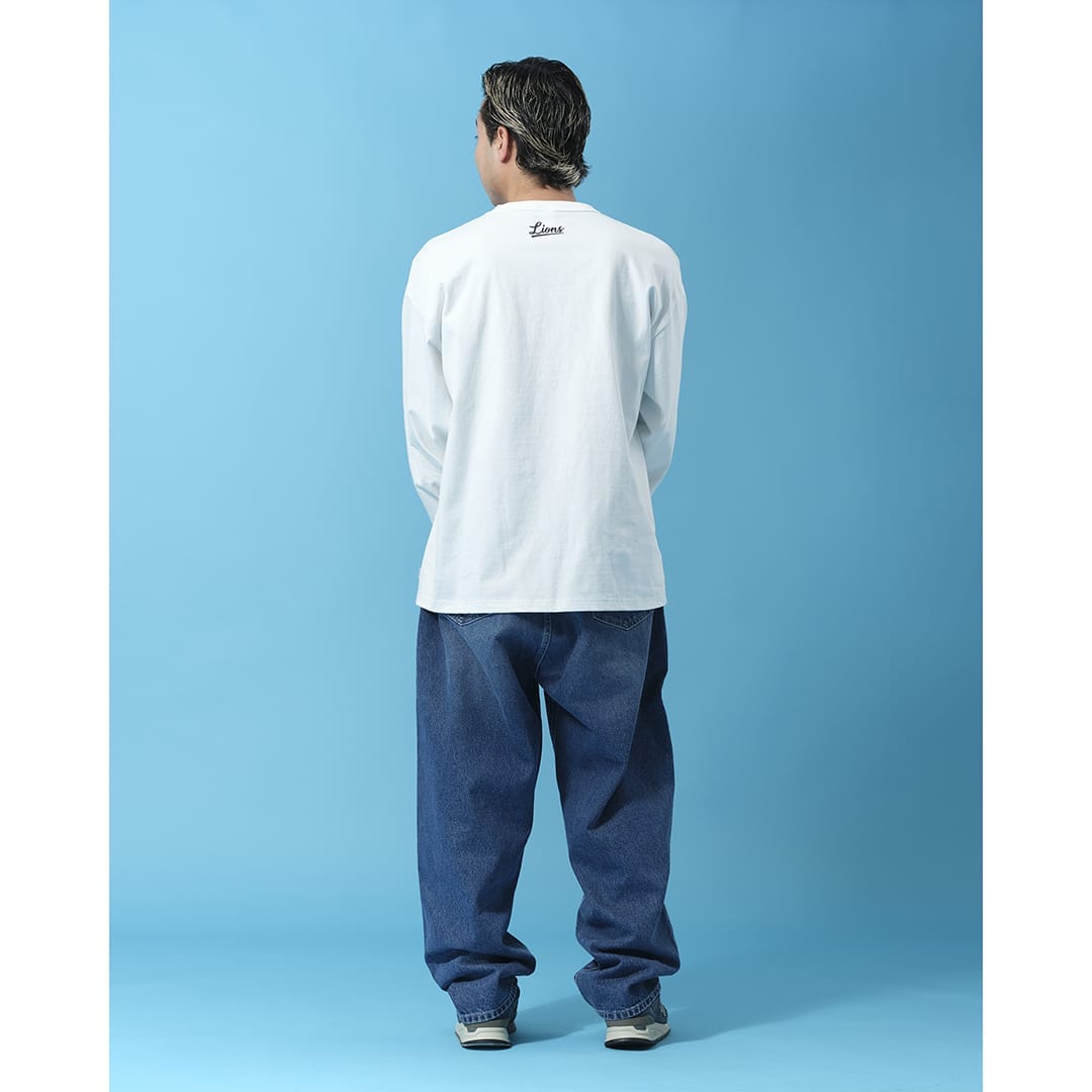 KEBOZ×LIONS L/S TEE WHITE(S): アパレル | 埼玉西武ライオンズ公式