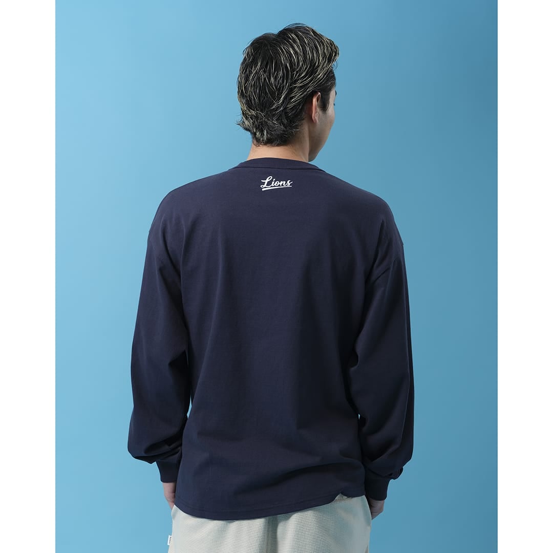 KEBOZ×LIONS L/S TEE NAVY(S): アパレル | 埼玉西武ライオンズ公式