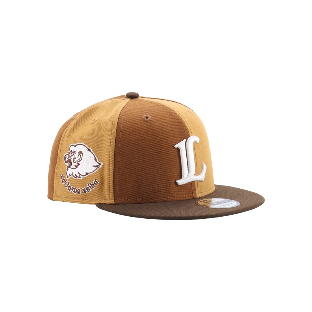 NEW ERA×LIONS 9FIFTY PINWHEEL BROWN KHAKI: キャップ | 埼玉西武