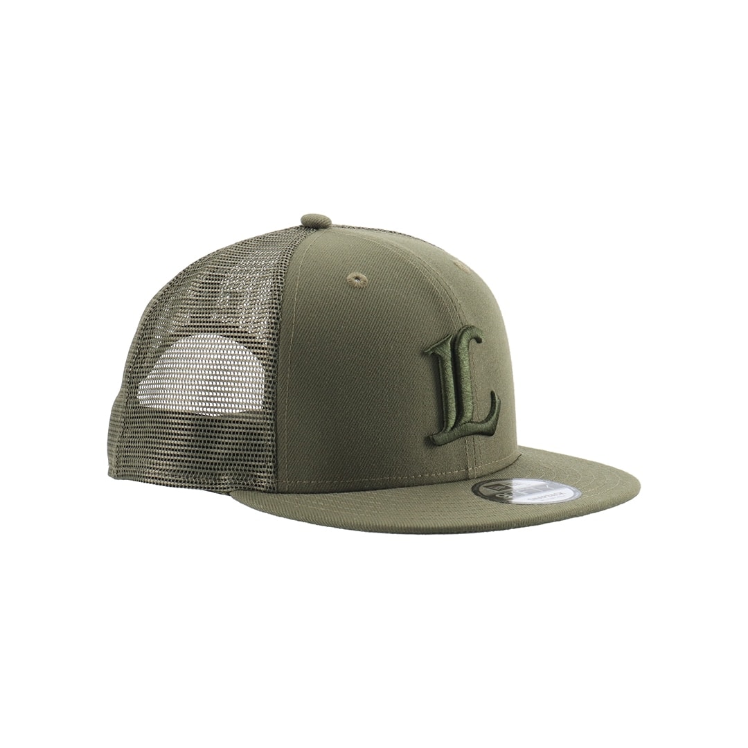 NEW ERA×LIONS 9FIFTY TR INITIAL OLIVE