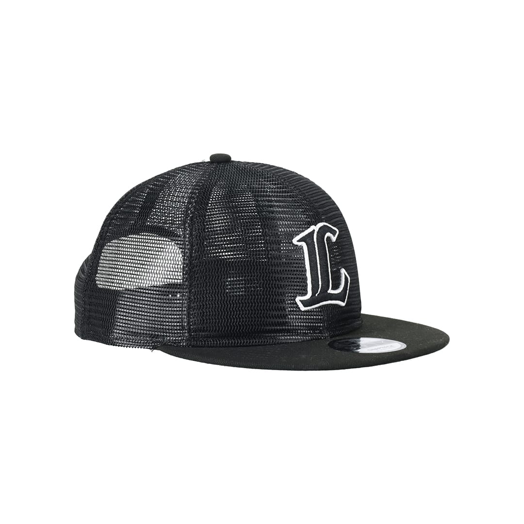 NEW ERA×LIONS 9FIFTY ALL MESH BLACK