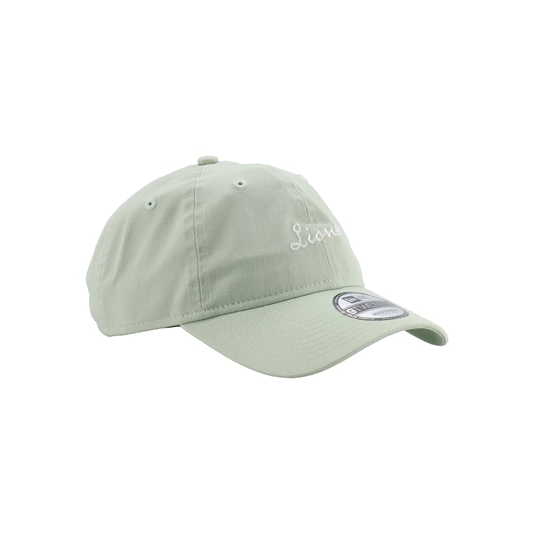 NEW ERA×LIONS  9TWENTY SCRIPT SOFT GRASS