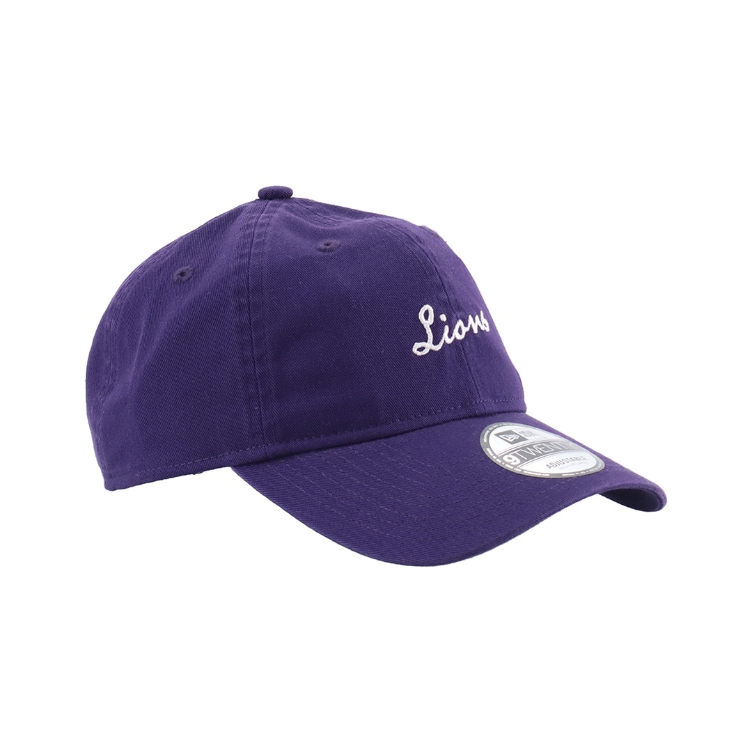 NEW ERA×LIONS 9TWENTY SCRIPT PURPLE: キャップ | 埼玉西武ライオンズ