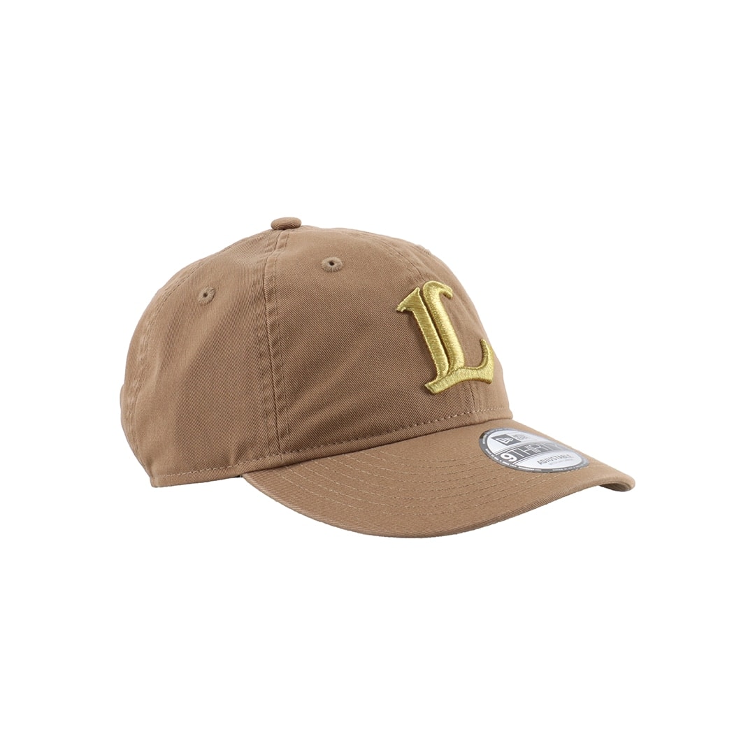 NEW ERA×LIONS 9THIRTY METALLIC INITIAL KHAKI