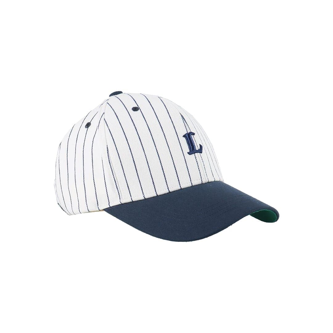 【予約】VARZAR×LIONS Pinstripe Mini Logo Stud Overfit Ball Cap