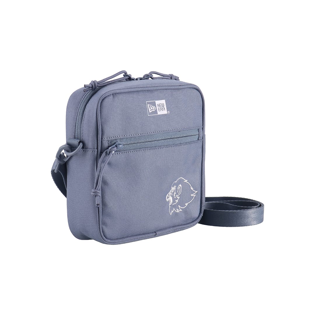 NEW ERA×LIONS SQUARE POUCH SLATE BLUE