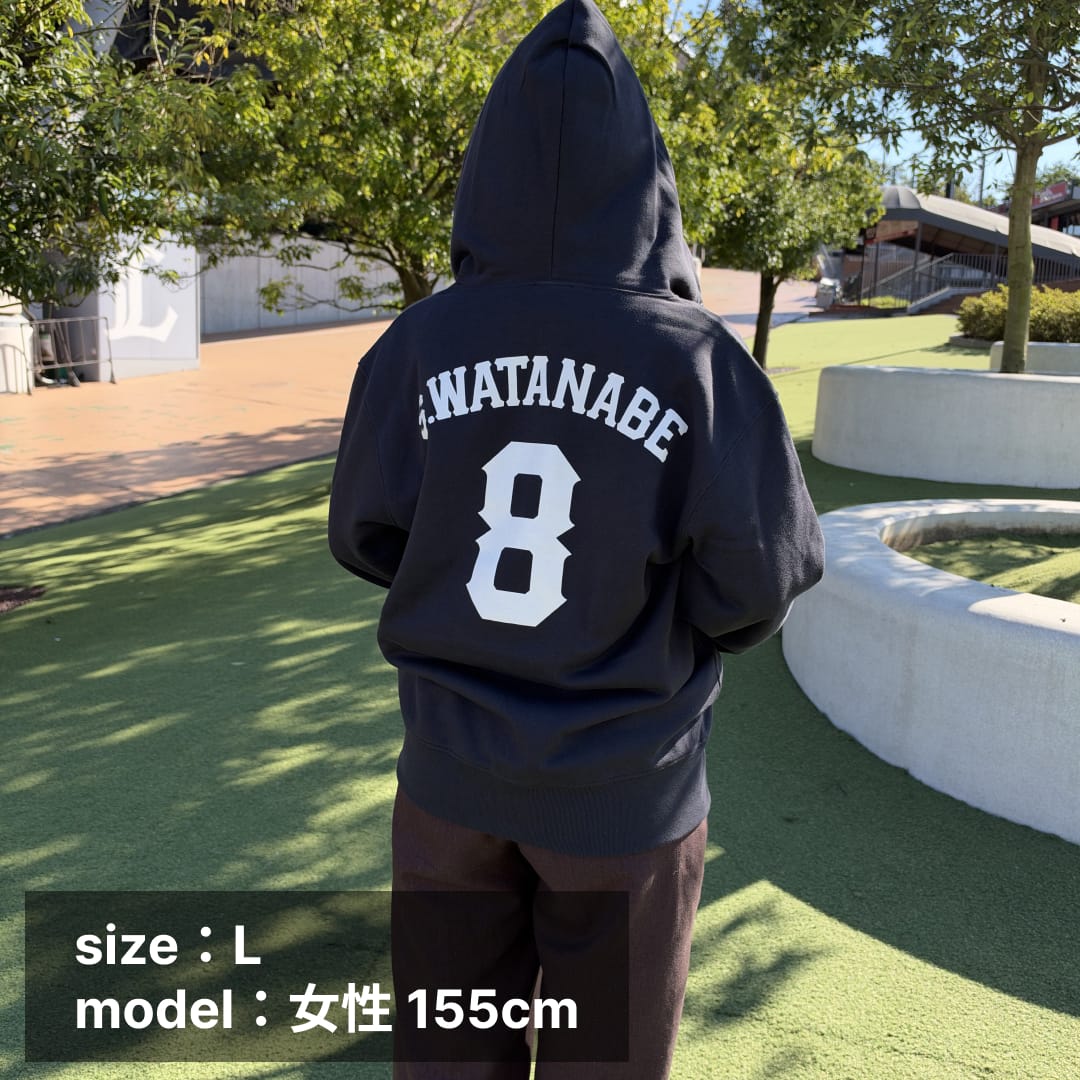 【店舗受取専用】【受注生産】LIONS THANKS FESTA 2026 パーカー[受付期間終了] #121 三浦 大輝 L
