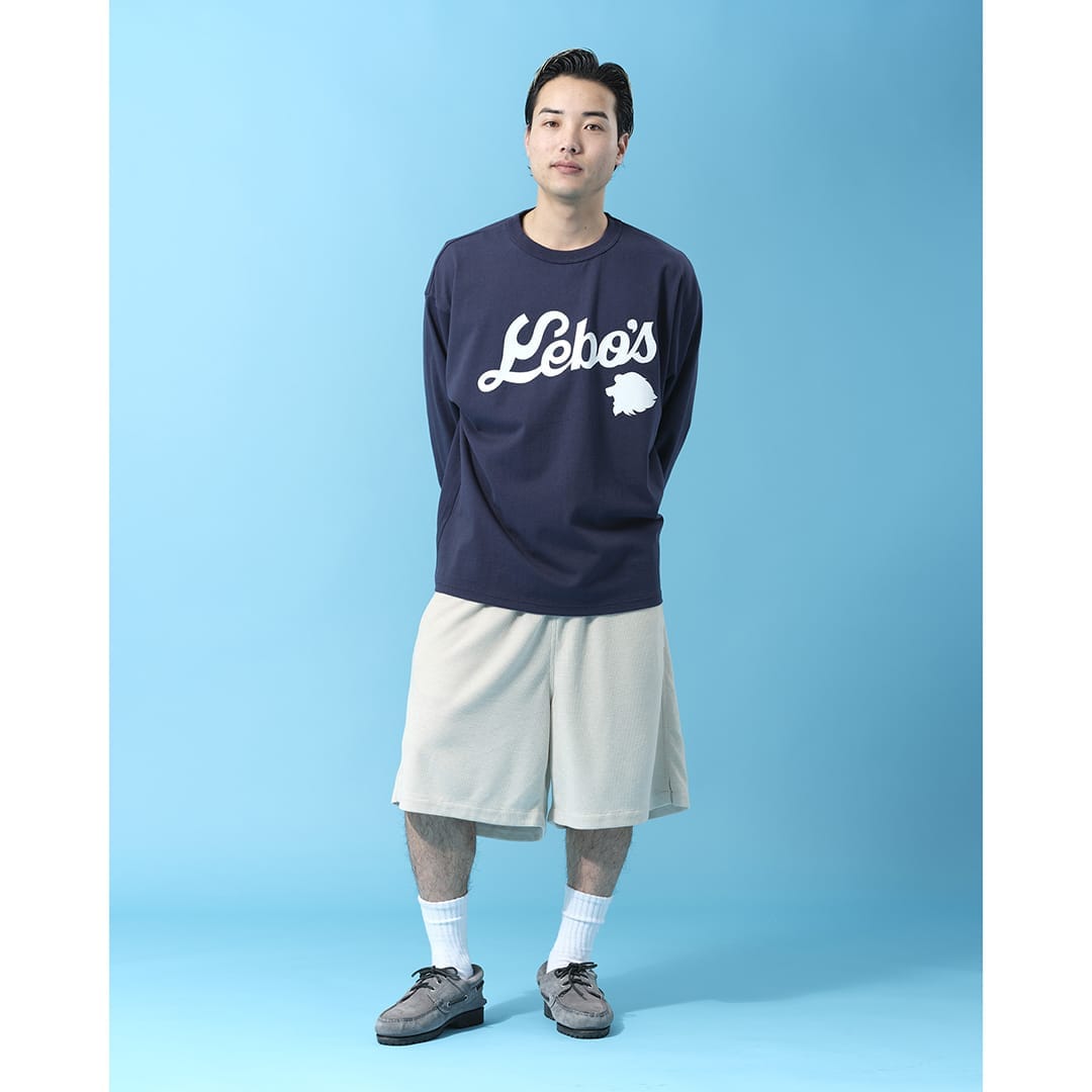 KEBOZ×LIONS L/S TEE NAVY(S): アパレル | 埼玉西武ライオンズ公式