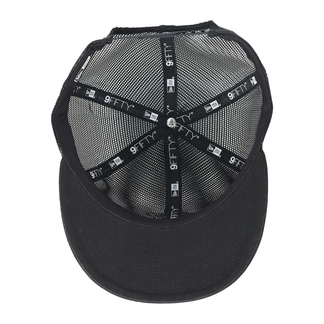 NEW ERA×LIONS 9FIFTY ALL MESH BLACK
