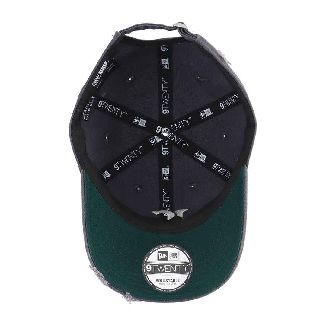 NEW ERA×LIONS 9TWENTY DAMAGED VISOR LOGO GRAY: キャップ | 埼玉西武