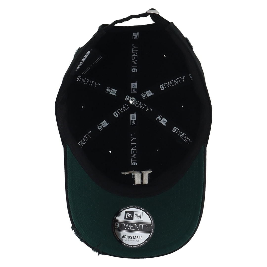 NEW ERA×LIONS 9TWENTY DAMAGED VISOR LOGO BLACK