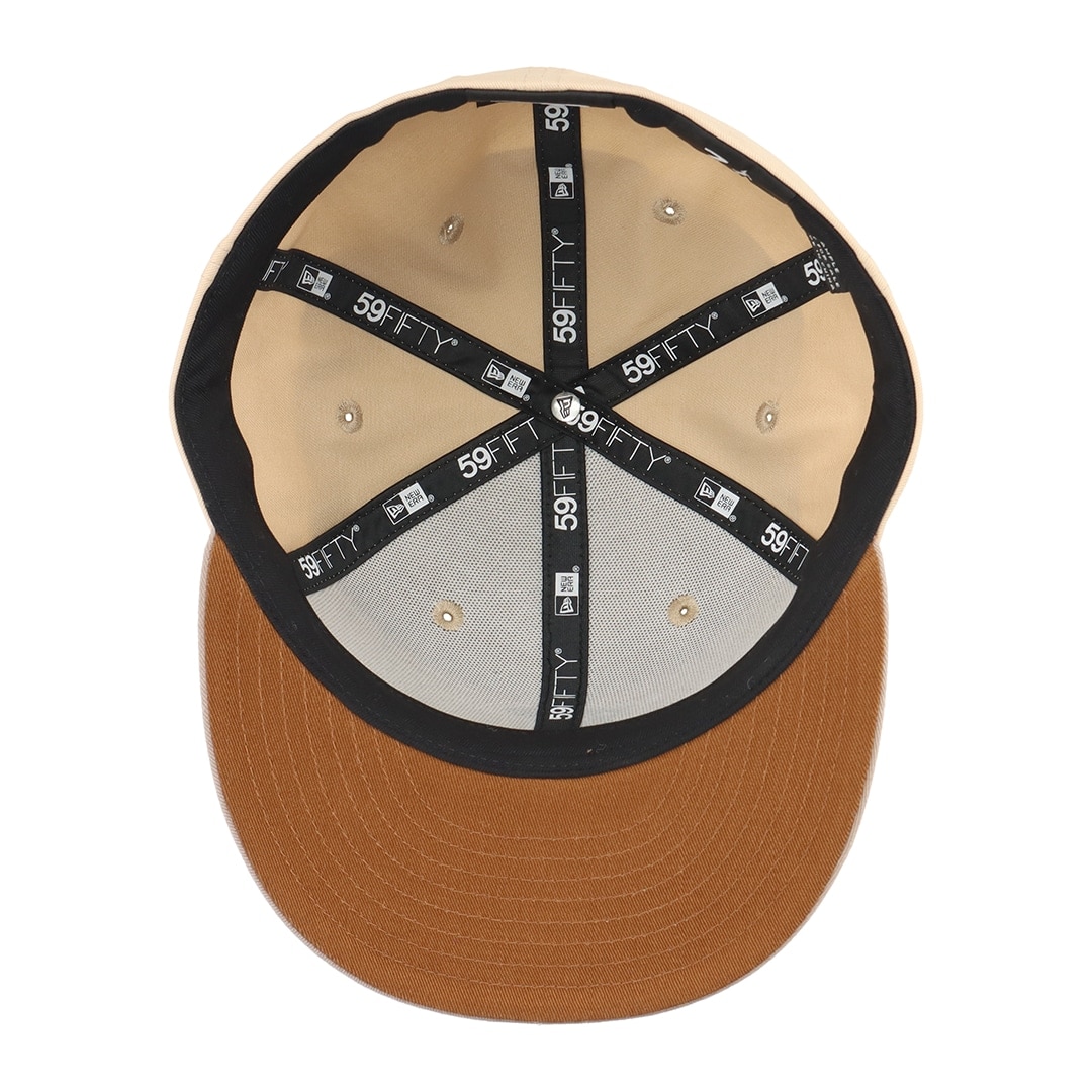 NEW ERA×LIONS 59FIFTY INITIAL OAT BROWN(7 1/4): キャップ | 埼玉