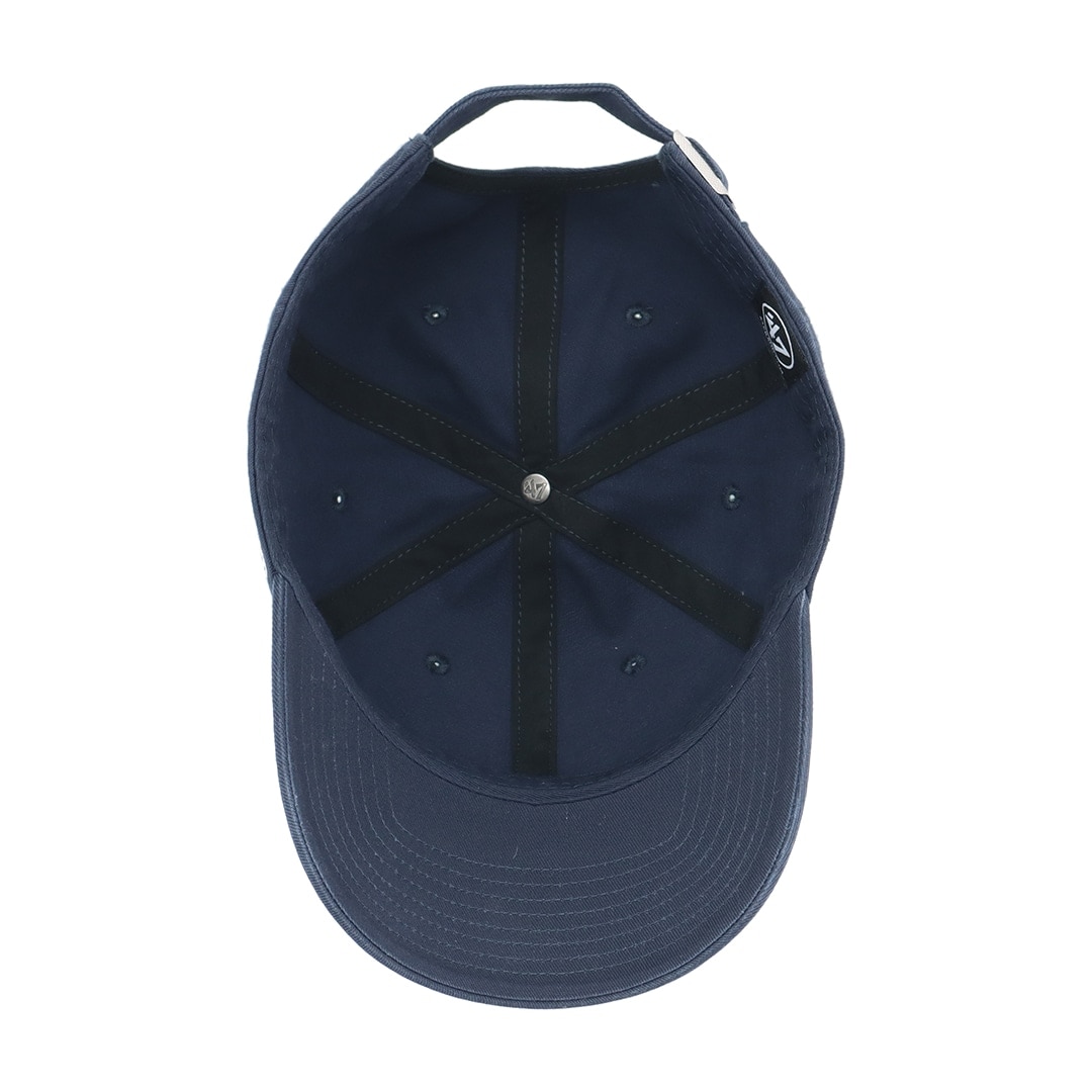 '47×LIONS CLEAN UP Navy Script White