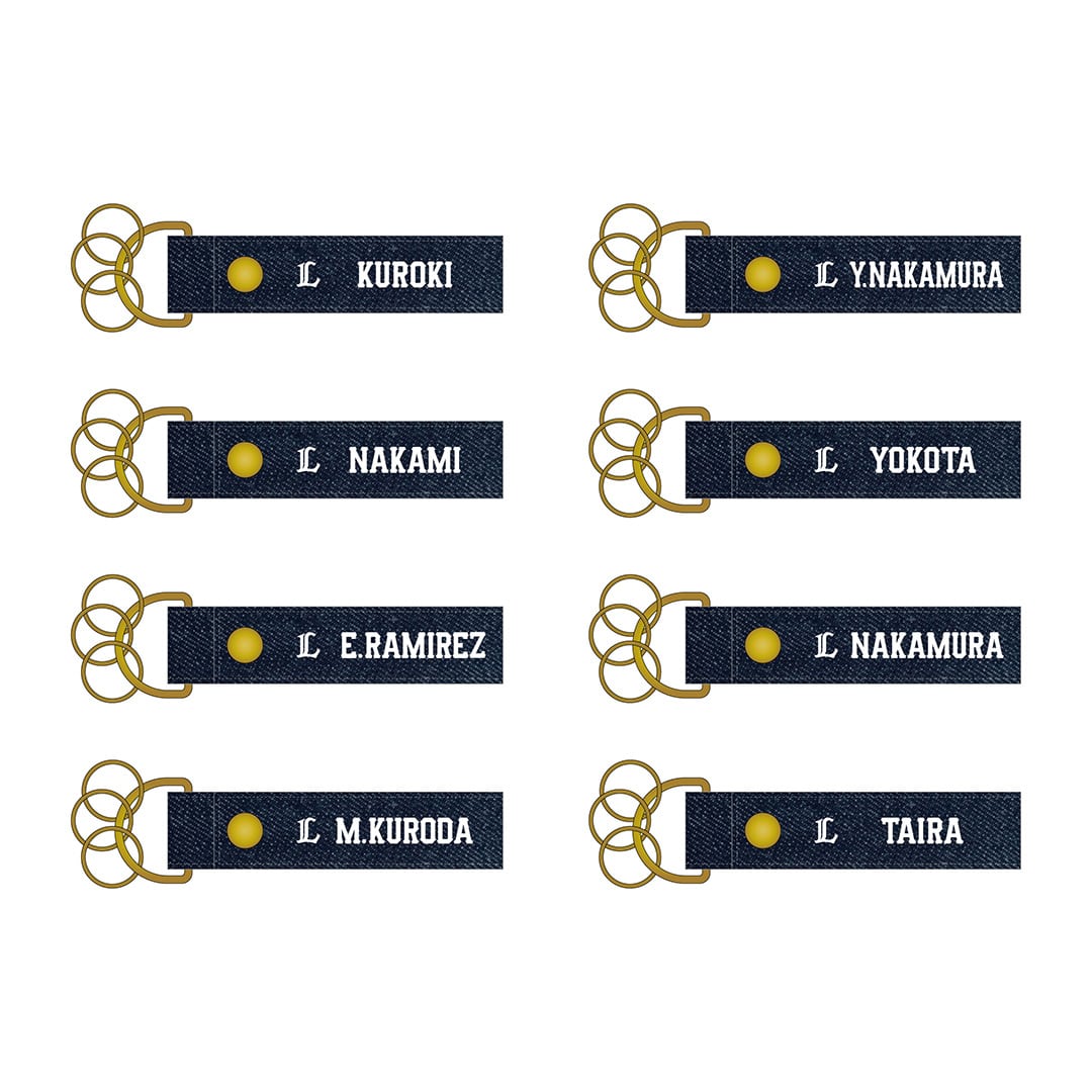 【受注生産】デニムキーリング[受付期間終了] #10 小島 大河