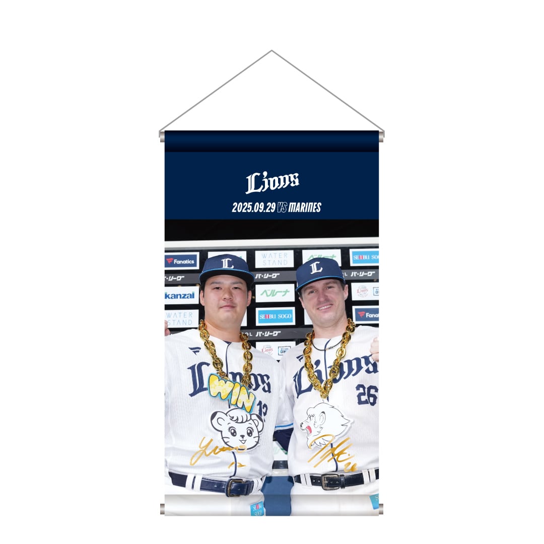 受注生産】OUR HERO 2025 ラメタペストリー[受付期間終了](#12 渡邉 勇