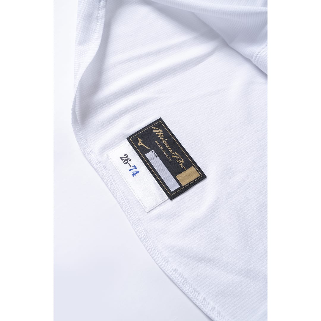 受注生産】[ミズノ]オーセンティックユニフォーム(ホーム)(S #00 仲田