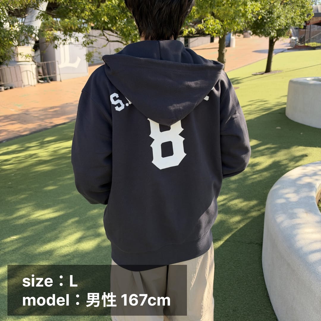 【店舗受取専用】【受注生産】LIONS THANKS FESTA 2026 パーカー[受付期間終了] #121 三浦 大輝 L