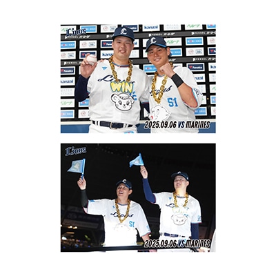 #12 渡邉 勇太朗・#51 西川 愛也