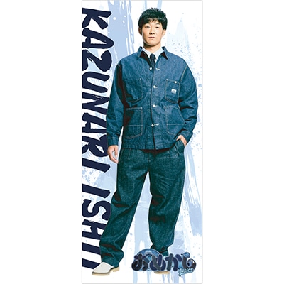 受注生産】マイクロファイバーフェイスタオル(#1 栗山 巧): タオル