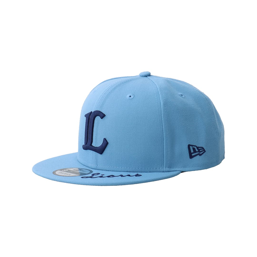 NEW ERA×LIONS 9FIFTY INITIAL SKYBLUE