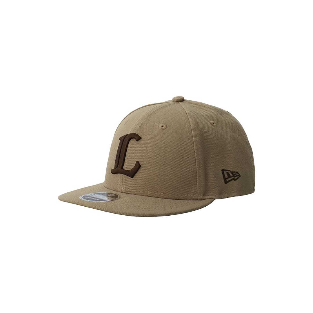 NEW ERA×LIONS LP9FIFTY INITIAL KHAKI: キャップ | 埼玉西武ライオンズ公式オンラインショップ