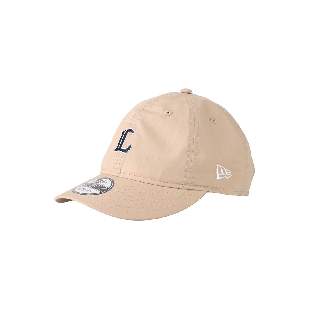 NEW ERA×LIONS 9THIRTY INITIAL TYPEWRITER BEIGE: キャップ