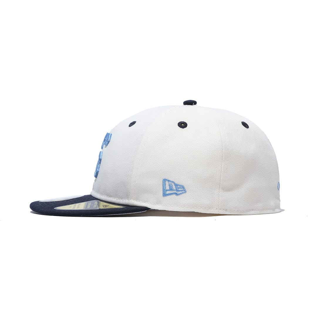 KEBOZ×NEW ERA×LIONS RC 59FIFTY CHROME NAVY(7 1/4): キャップ