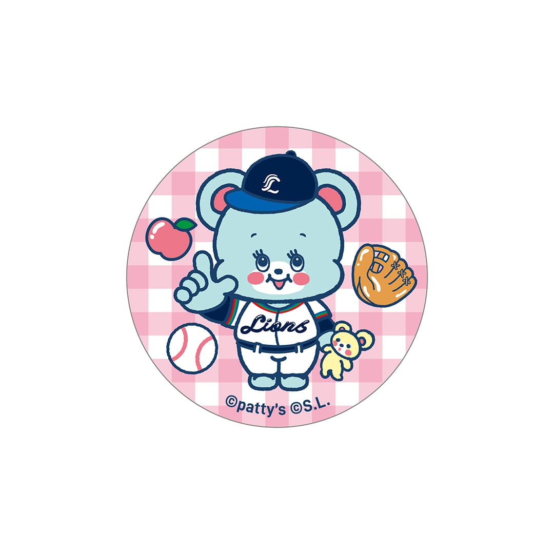SWIMMER×ライオンズコラボシークレットジャガード織缶バッジ(全6