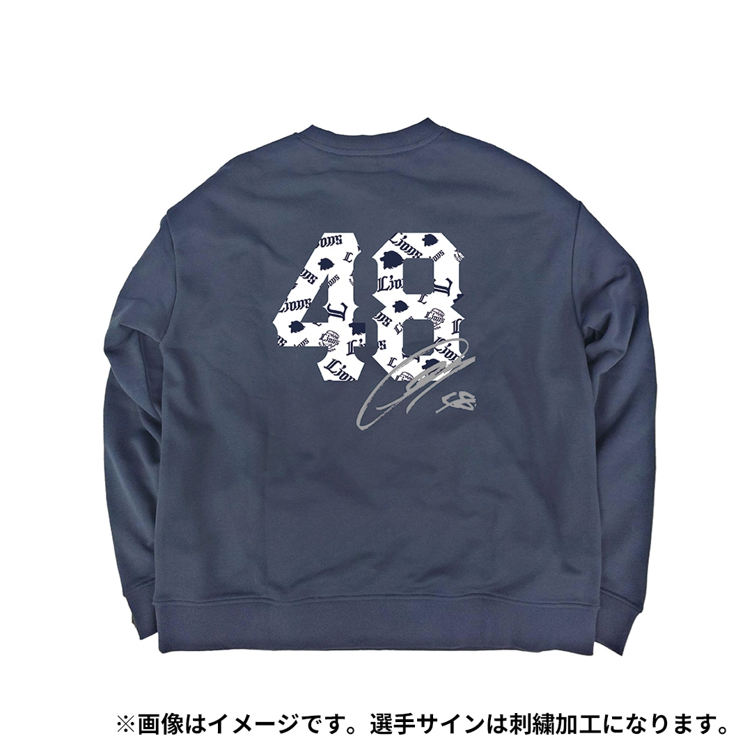 受注生産】プレイヤーズあったかグッズ クルーネックスウェット