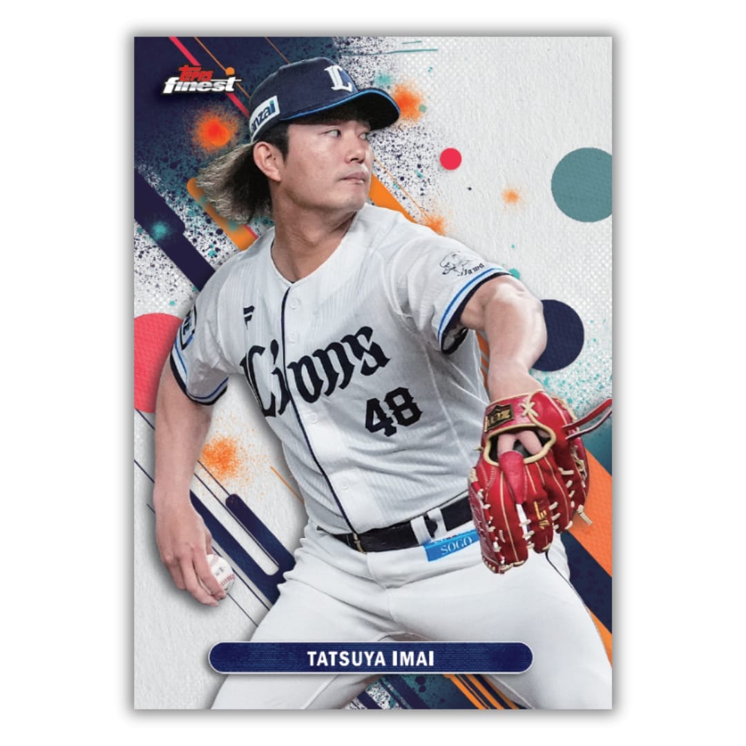 2025 TOPPS NPB FINEST ベースボールカード(15パック入り): 書籍・DVD
