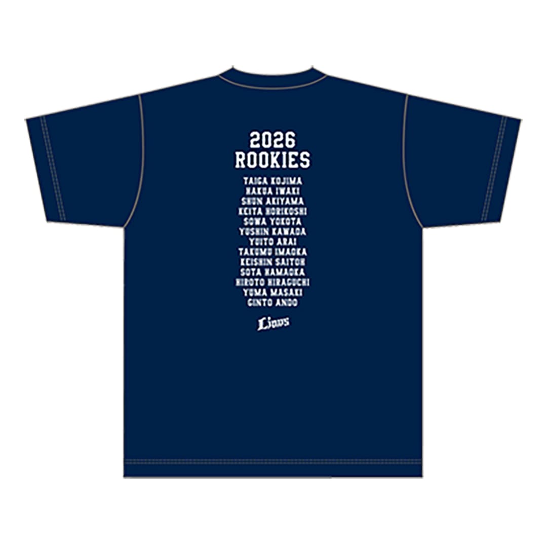 受注生産】2025ドラフト新入団選手グッズ Tシャツ(S): Tシャツ | 埼玉