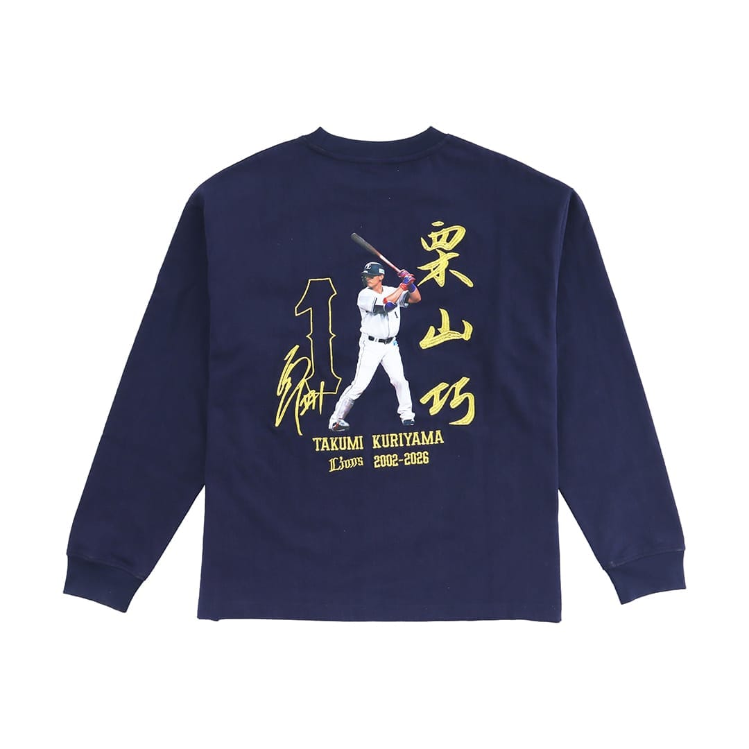 予約】PR1DEグッズ「栗山巧」 ロングスリーブTシャツ(S): アパレル