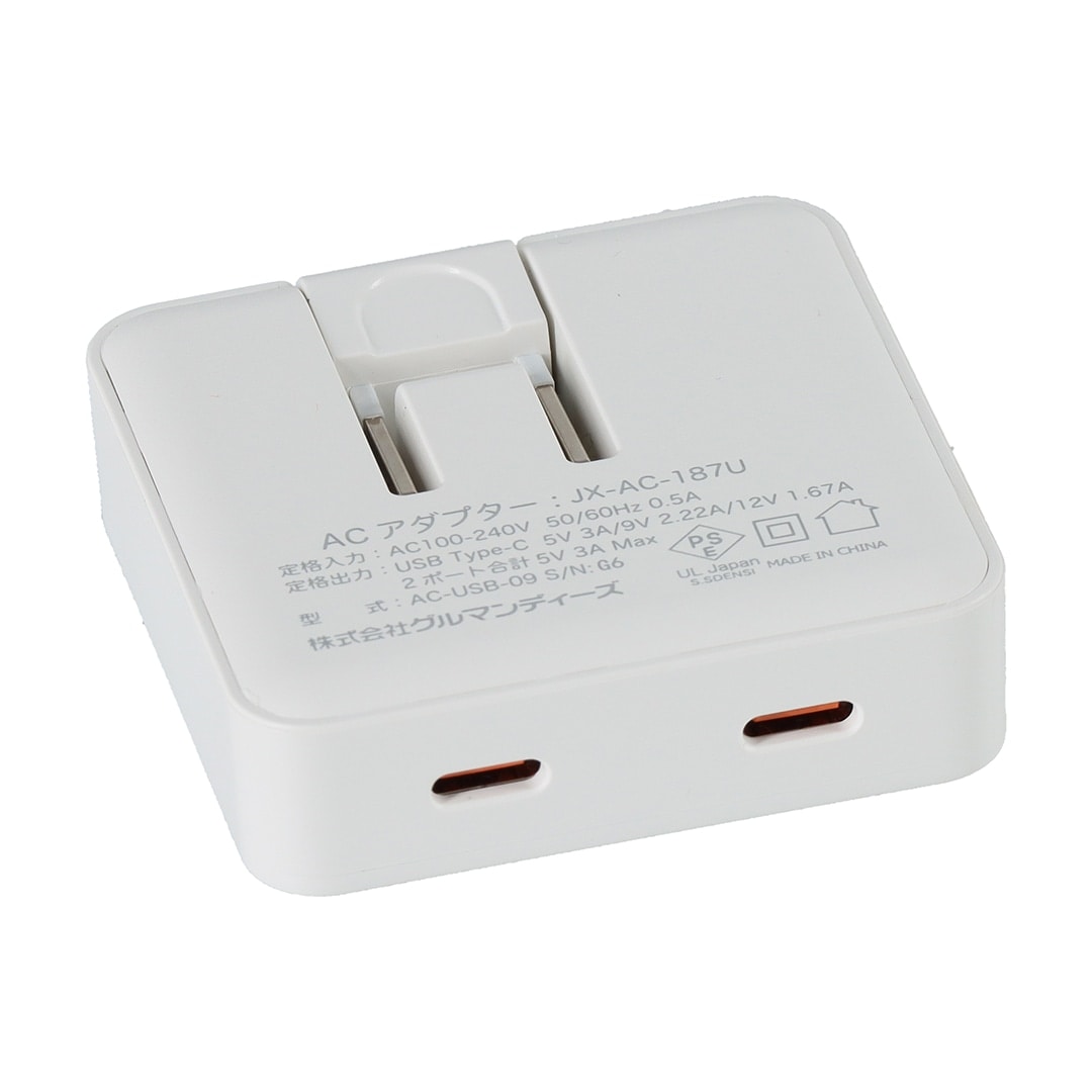 USB Type-C ACアダプタ ワードマーク
