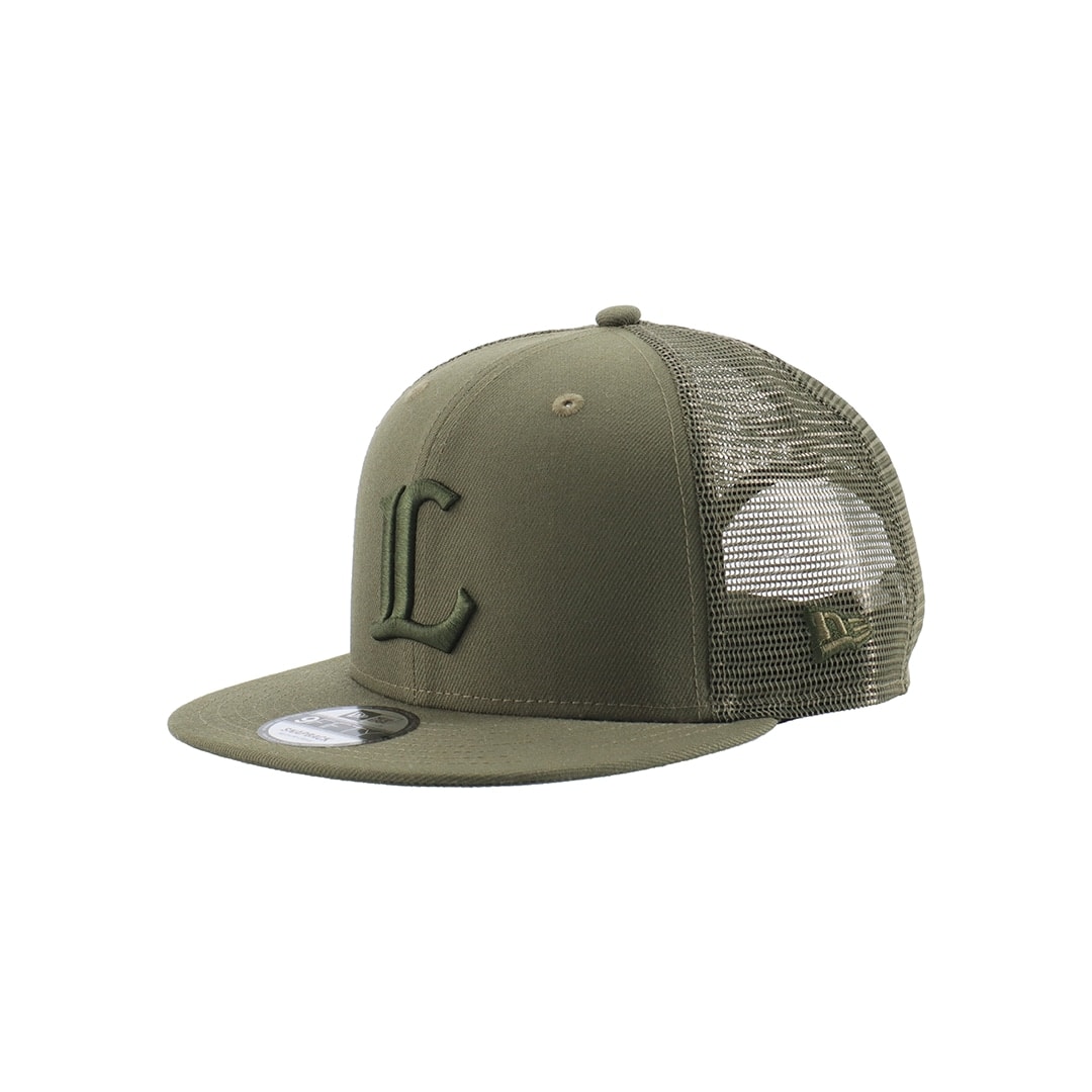 NEW ERA×LIONS 9FIFTY TR INITIAL OLIVE: キャップ | 埼玉西武