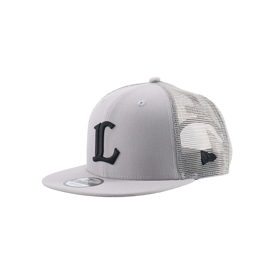 NEW ERA×LIONS 9FIFTY TR INITIAL GRAY