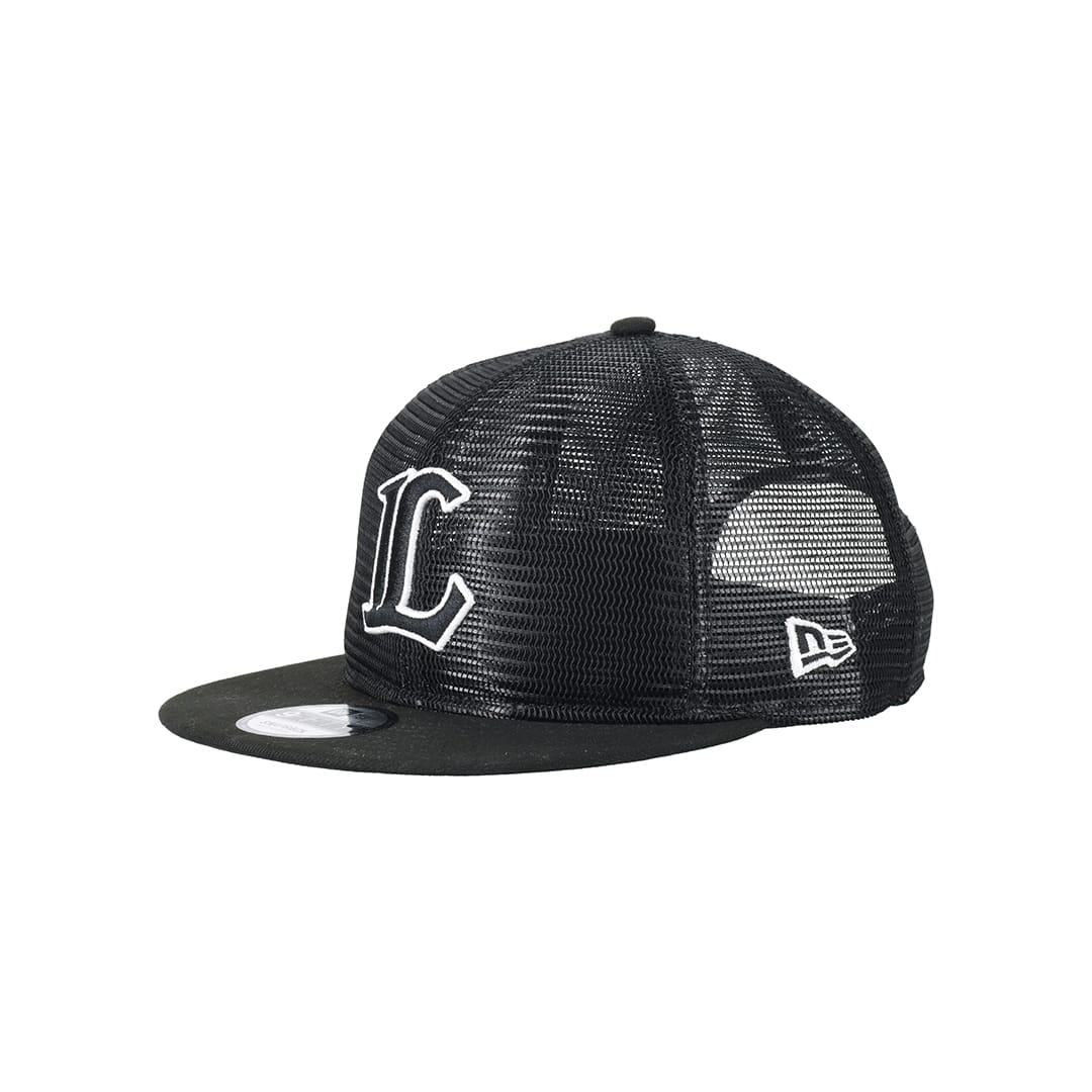 NEW ERA×LIONS 9FIFTY ALL MESH BLACK