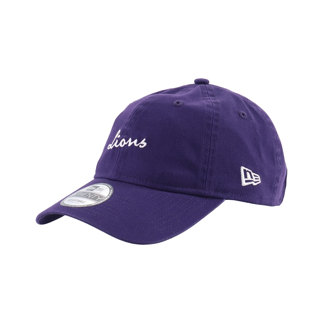 NEW ERA×LIONS 9TWENTY SCRIPT PURPLE