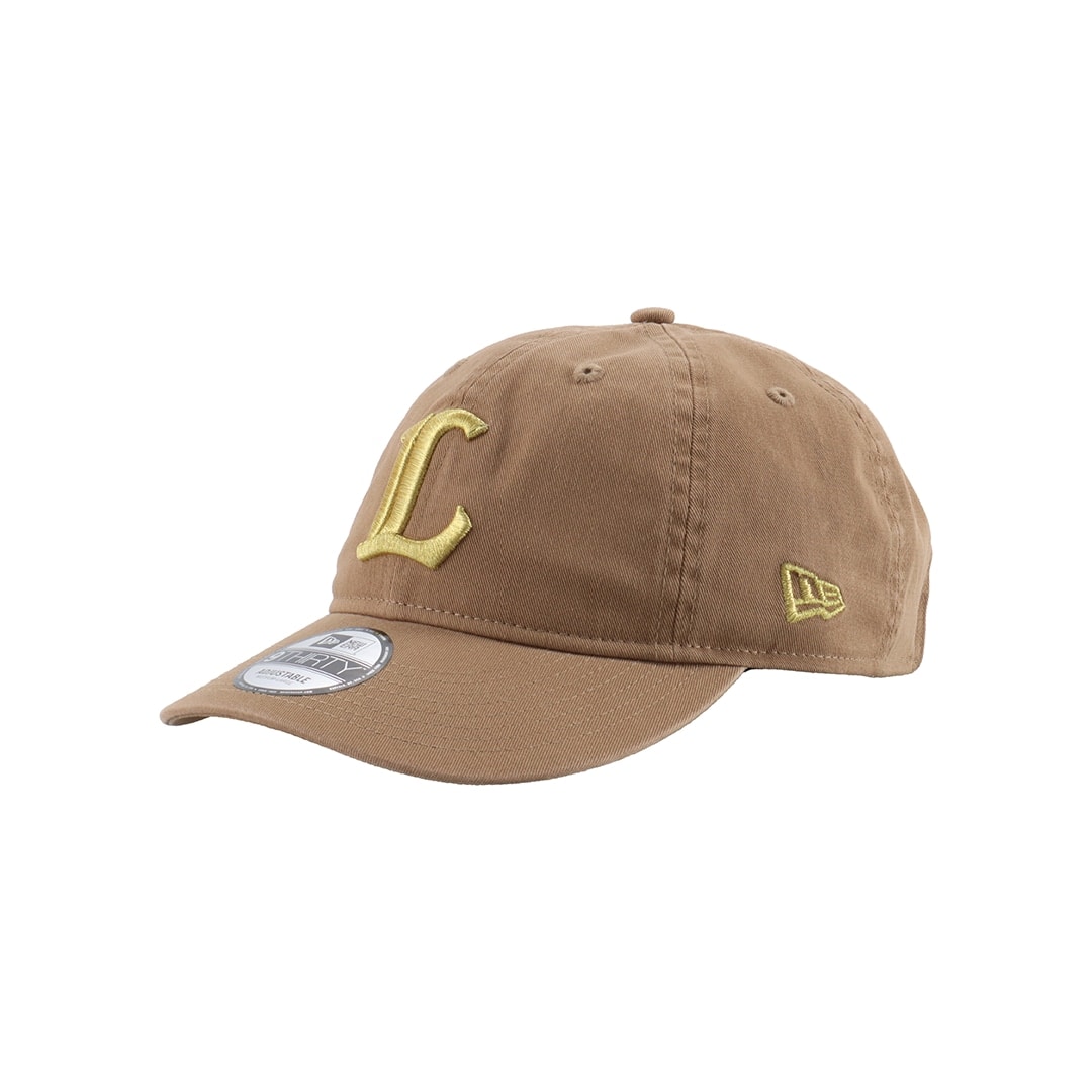 NEW ERA×LIONS 9THIRTY METALLIC INITIAL KHAKI