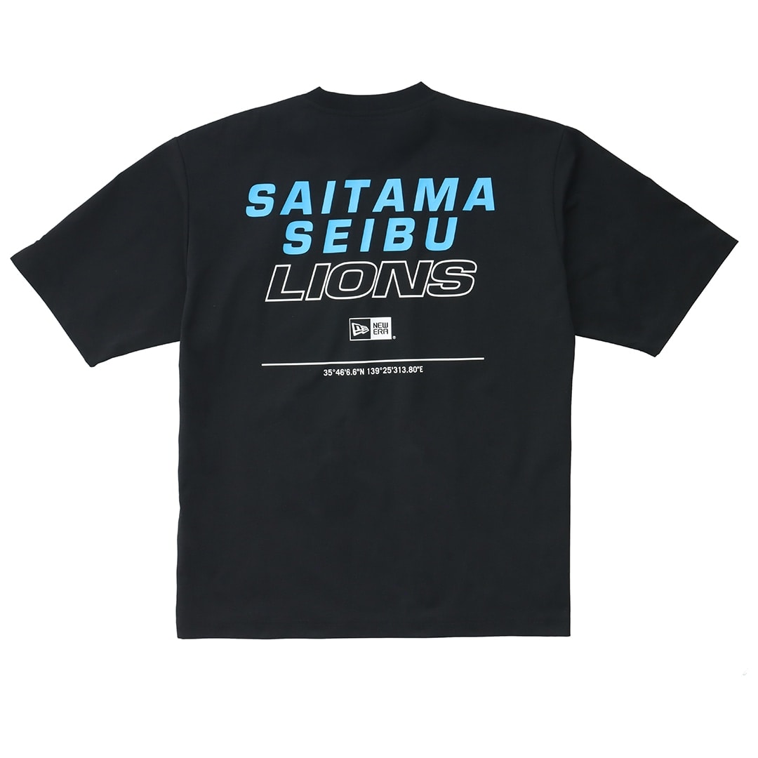 XLサイズ NEW ERA 西武ライオンズ コラボ Tシャツ NEW ERA×LIONS Utility Tee LIONS Black(S): Tシャツ | 埼玉西武