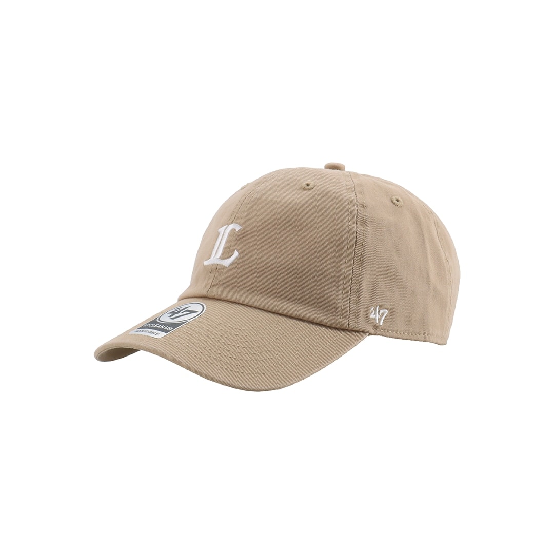 '47×LIONS CLEAN UP Khaki MiniLogo White