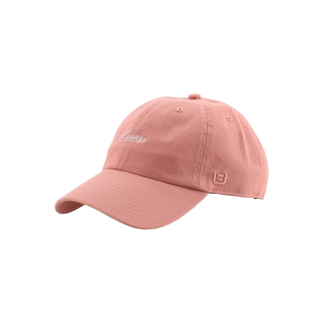 B-Union×Lions Fundamental Script Flagship Salmon Pink: キャップ