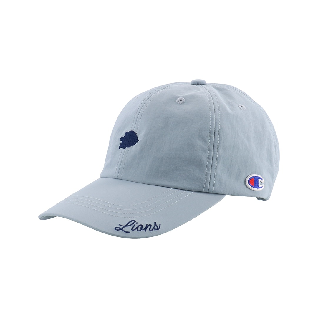 Champion×LIONS HEAT SHIELDING TAFFETA CAP BLUE
