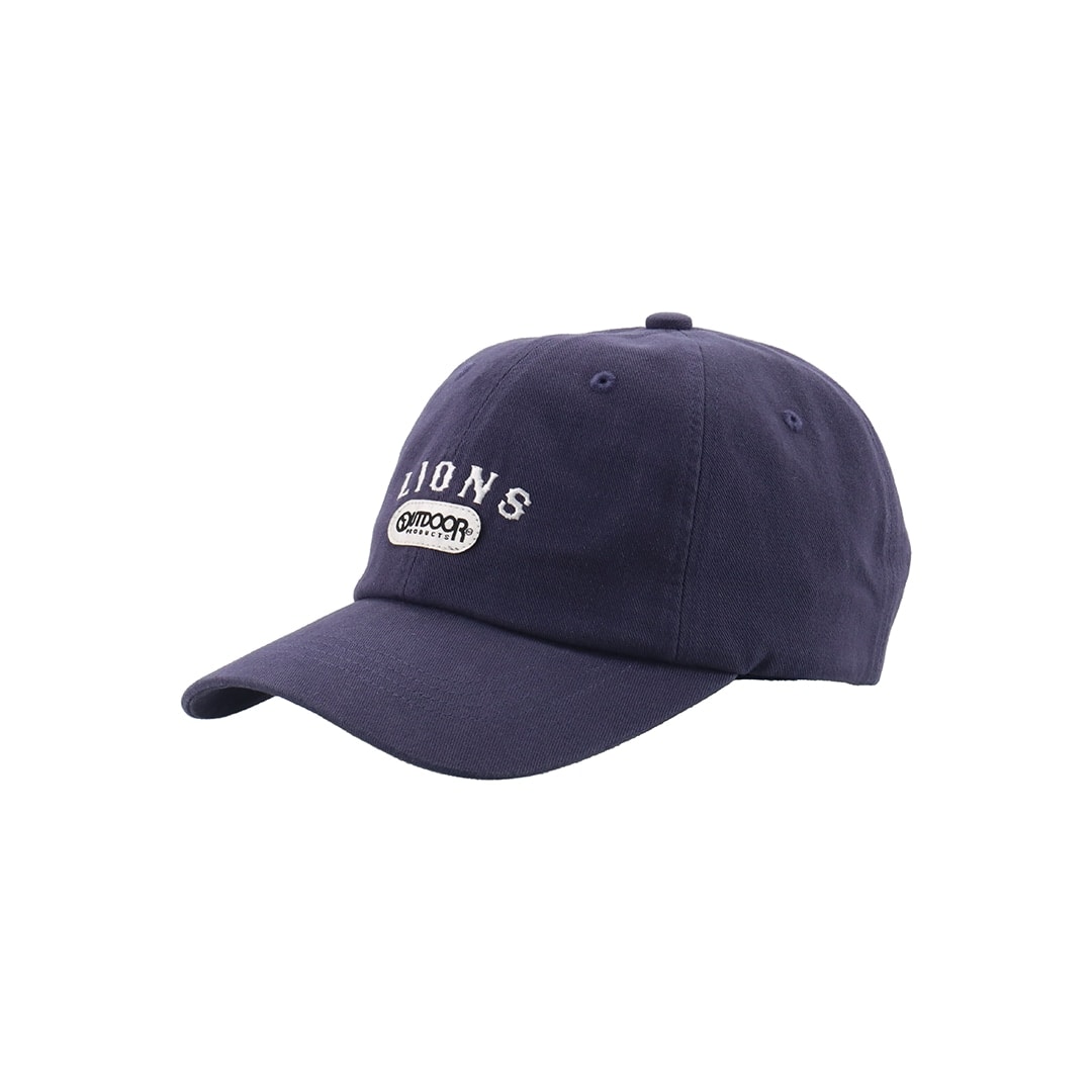 OUTDOOR PRODUCTS×LIONS WASHED CAP NAVY