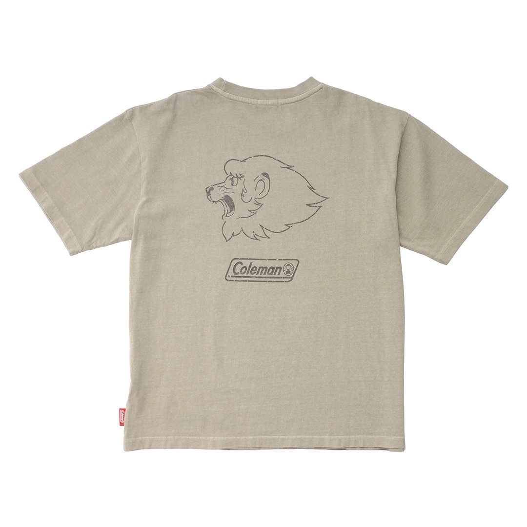 Coleman×LIONS TEE BEIGE(S): Tシャツ | 埼玉西武ライオンズ公式