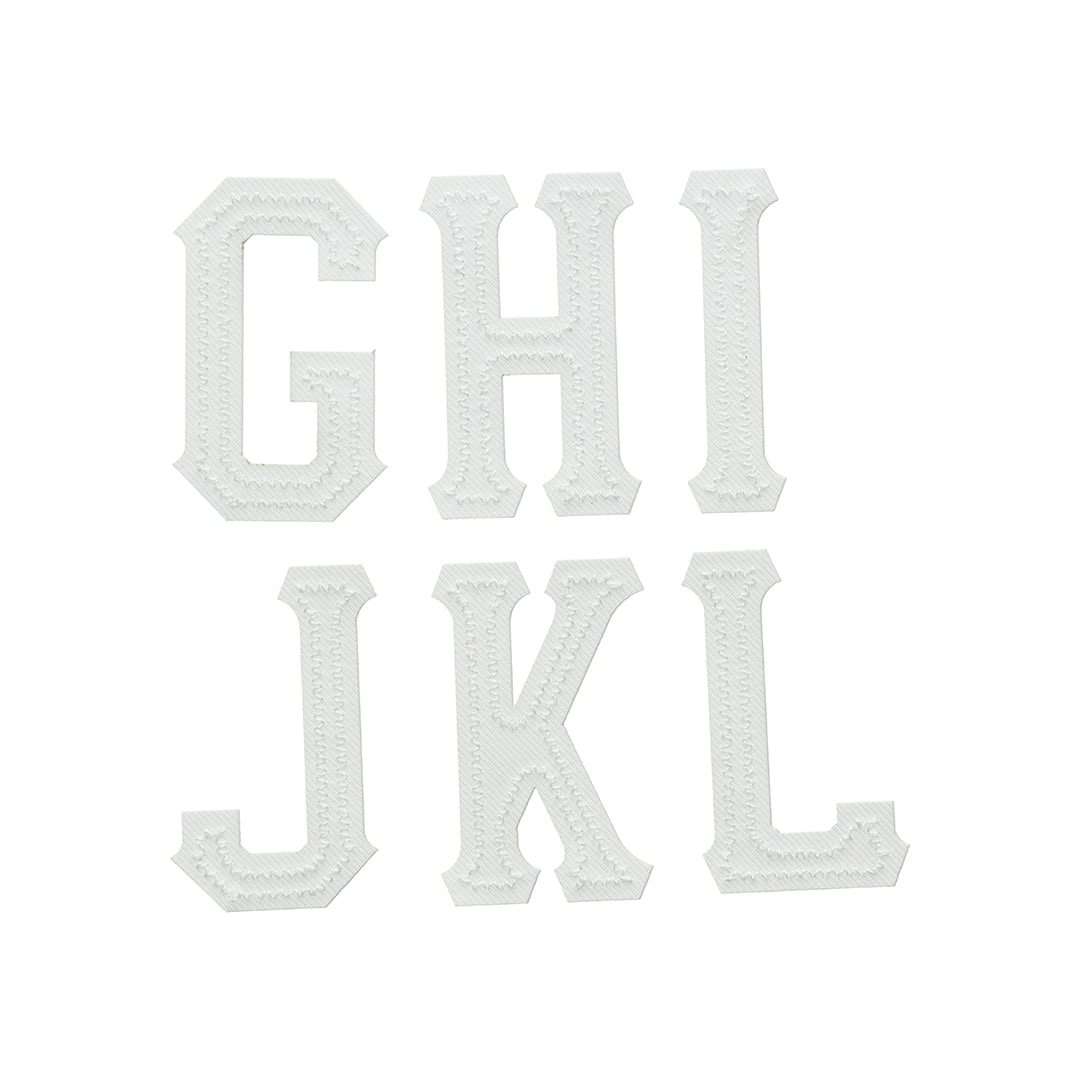 アルファベットワッペン(A～Z)(ビジター) Z