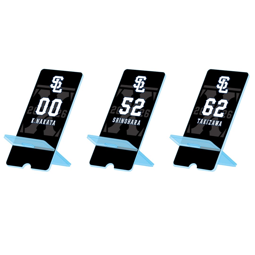 【受注生産】プレイヤーズアクリルスマホスタンド Lions Black Mode Ver. #119 古賀 輝希