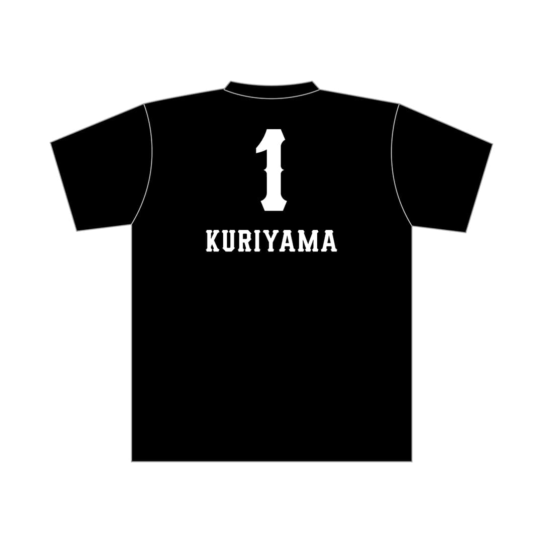 【受注生産】プレイヤーズTシャツ Lions Black Mode Ver. #47 杉山 遙希 2XL